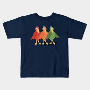 Delightful Birds Kids T-Shirt